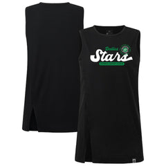 NHL Dallas Stars Levelwear Women's Influx Monument Tank Top - Black