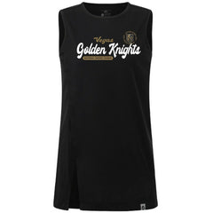 NHL Vegas Golden Knights Levelwear Women's Influx Monument Tank Top - Black