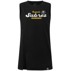 NHL Buffalo Sabres Levelwear Women's Influx Monument Tank Top - Black