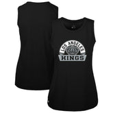 NHL Los Angeles Kings Levelwear Women's Macy Banner Arch Tank Top - Black