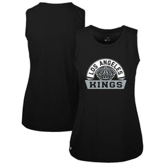 NHL Los Angeles Kings Levelwear Women's Macy Banner Arch Tank Top - Black
