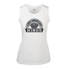 NHL Los Angeles Kings Levelwear Women's Macy Banner Arch Tank Top - White