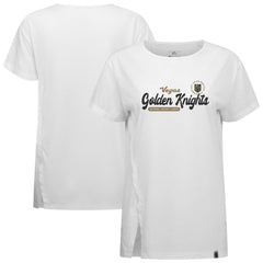 NHL Vegas Golden Knights Levelwear Women's Influx Monument T-Shirt - White
