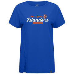NHL New York Islanders Levelwear Women's Influx Monument T-Shirt - Royal