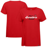 NHL Ottawa Senators Levelwear Women's Influx Monument T-Shirt - Red