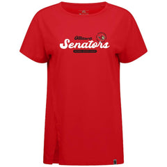NHL Ottawa Senators Levelwear Women's Influx Monument T-Shirt - Red