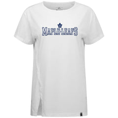 NHL Toronto Maple Leafs Levelwear Women's Influx Journey T-Shirt - White