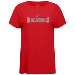 NHL Columbus Blue Jackets Levelwear Women's Influx Journey T-Shirt - Red