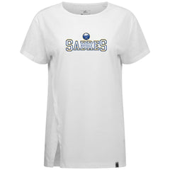 NHL Buffalo Sabres Levelwear Women's Influx Journey T-Shirt - White