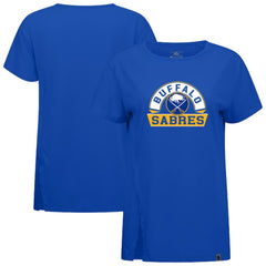 NHL Buffalo Sabres Levelwear Women's Influx Banner Arch T-Shirt - Royal