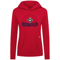 NHL Florida Panthers Levelwear Women's Relay Banner Arch Pullover Hoodie - Red