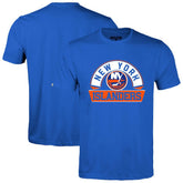NHL New York Islanders Levelwear Richmond Banner Arch T-Shirt - Royal