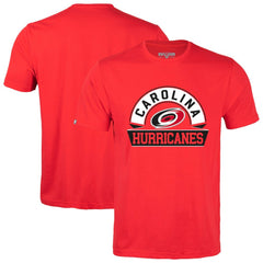 NHL Carolina Hurricanes Levelwear Richmond Banner Arch T-Shirt - Red