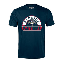 NHL Florida Panthers Levelwear Richmond Banner Arch T-Shirt - Navy