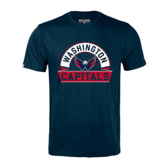 NHL Washington Capitals Levelwear Richmond Banner Arch T-Shirt - Navy