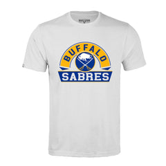 NHL Buffalo Sabres Levelwear Richmond Banner Arch T-Shirt - White