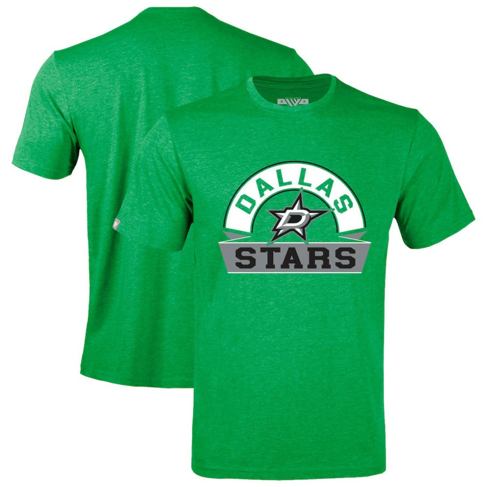 NHL Dallas Stars Levelwear Richmond Banner Arch T-Shirt - Green