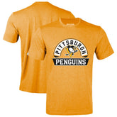 NHL Pittsburgh Penguins Levelwear Richmond Banner Arch T-Shirt - Gold