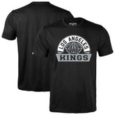NHL Los Angeles Kings Levelwear Richmond Banner Arch T-Shirt - Black