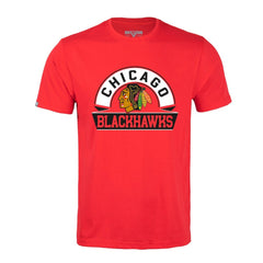 NHL Chicago Blackhawks Levelwear Richmond Banner Arch T-Shirt - Red