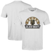 NHL Vegas Golden Knights Levelwear Richmond Banner Arch T-Shirt - White