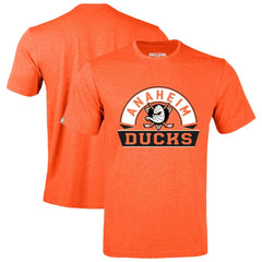 NHL Anaheim Ducks Levelwear Richmond Banner Arch T-Shirt - Heather Orange