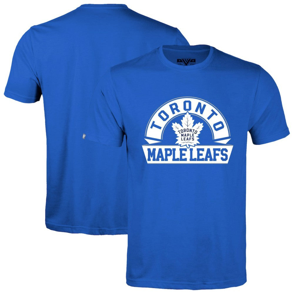 NHL Toronto Maple Leafs Levelwear Richmond Banner Arch T-Shirt - Royal