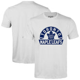 NHL Toronto Maple Leafs Levelwear Richmond Banner Arch T-Shirt - White