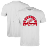NHL Detroit Red Wings Levelwear Richmond Banner Arch T-Shirt - White