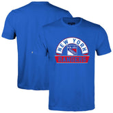 NHL New York Rangers Levelwear Richmond Banner Arch T-Shirt - Royal