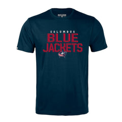 NHL Columbus Blue Jackets Levelwear Richmond Carve T-Shirt - Navy