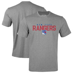 NHL New York Rangers Levelwear Richmond Carve T-Shirt - Gray