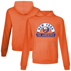 NHL New York Islanders Levelwear Relay Banner Arch Pullover Hoodie - Orange