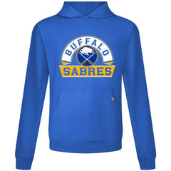 NHL Buffalo Sabres Levelwear Relay Banner Arch Pullover Hoodie - Royal