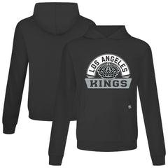 NHL Los Angeles Kings Levelwear Relay Banner Arch Pullover Hoodie - Black