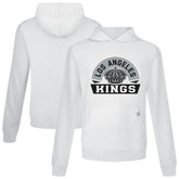 NHL Los Angeles Kings Levelwear Relay Banner Arch Pullover Hoodie - White