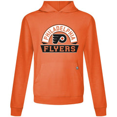 NHL Philadelphia Flyers Levelwear Relay Banner Arch Pullover Hoodie - Orange
