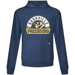NHL Nashville Predators Levelwear Relay Banner Arch Pullover Hoodie - Navy