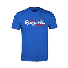 NHL New York Rangers Levelwear Youth Little Richmond Monument T-Shirt - Royal