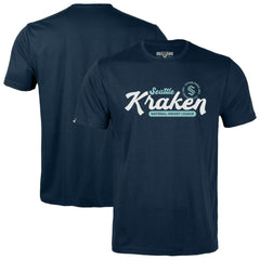 NHL Seattle Kraken Levelwear Youth Little Richmond Monument T-Shirt - Navy