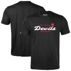 NHL New Jersey Devils Levelwear Youth Little Richmond Monument T-Shirt - Black