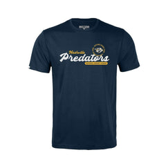 NHL Nashville Predators Levelwear Youth Little Richmond Monument T-Shirt - Navy