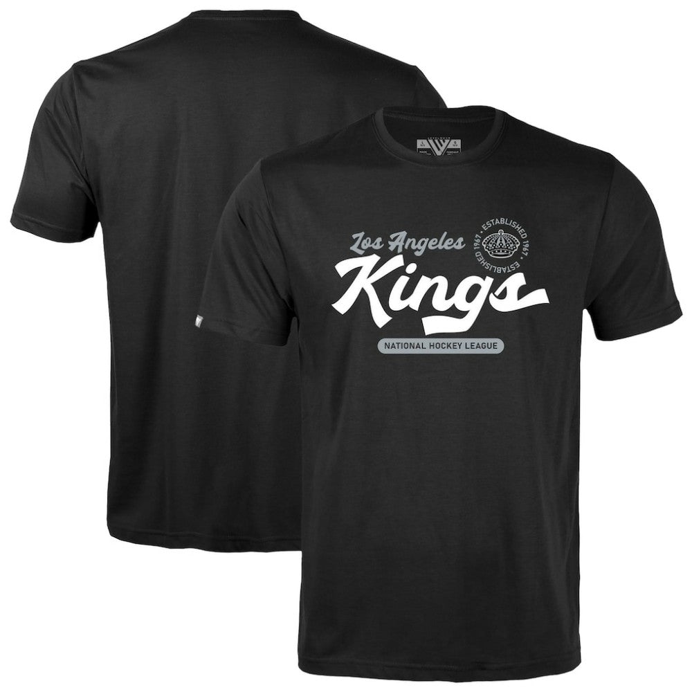NHL Los Angeles Kings Levelwear Youth Little Richmond Monument T-Shirt - Black