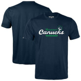 NHL Vancouver Canucks Levelwear Youth Little Richmond Monument T-Shirt - Navy