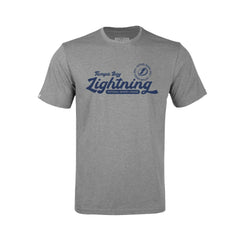 NHL Tampa Bay Lightning Levelwear Youth Little Richmond Monument T-Shirt - Gray