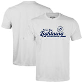 NHL Tampa Bay Lightning Levelwear Youth Little Richmond Monument T-Shirt - White