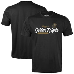 NHL Vegas Golden Knights Levelwear Youth Little Richmond Monument T-Shirt - Black
