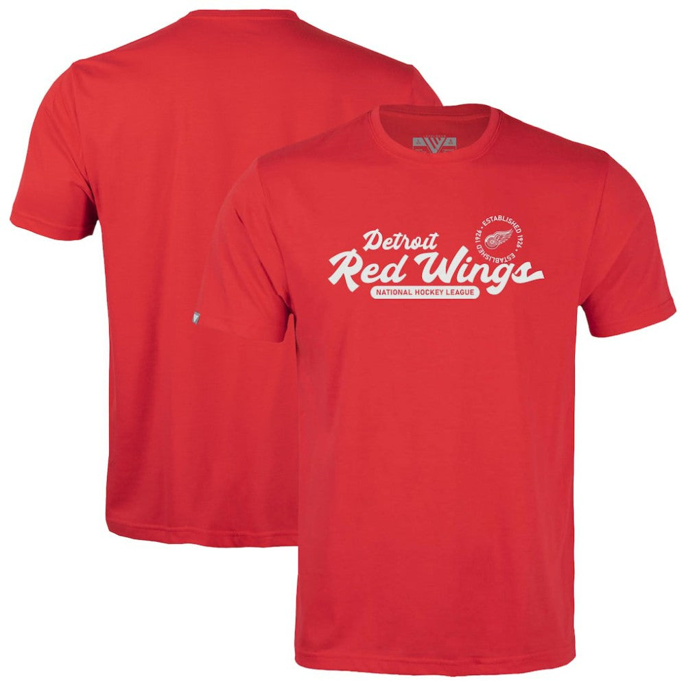 NHL Detroit Red Wings Levelwear Youth Little Richmond Monument T-Shirt - Red