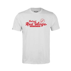 NHL Detroit Red Wings Levelwear Youth Little Richmond Monument T-Shirt - White
