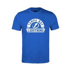 NHL Tampa Bay Lightning Levelwear Youth Little Richmond Banner Arch T-Shirt - Royal
